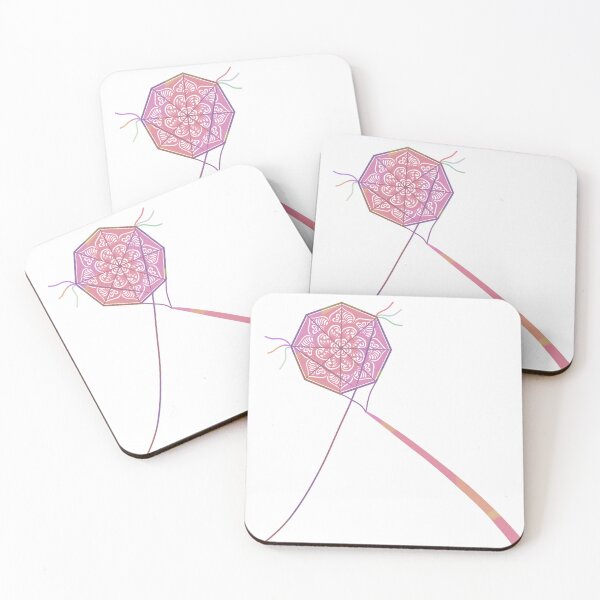 Item preview, Colourful Fly Higher Kite with Traditional curves  designed and sold by Rexyy Studio .