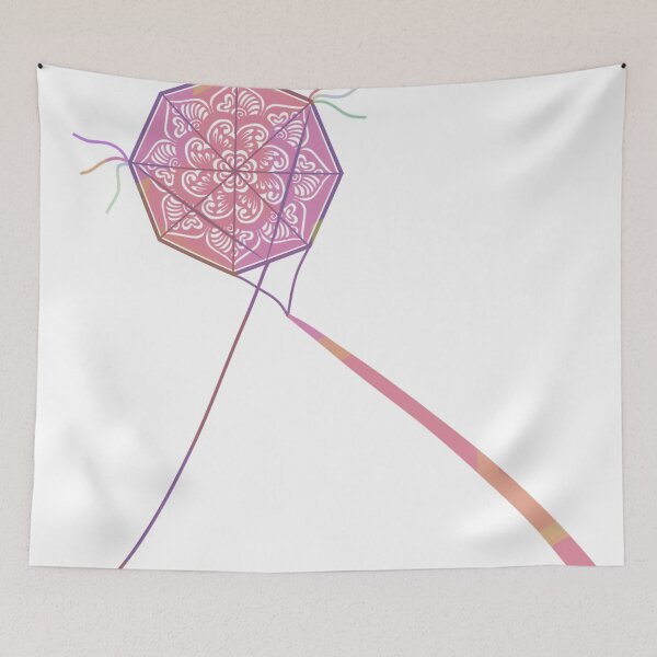 Item preview, Colourful Fly Higher Kite with Traditional curves  designed and sold by Rexyy Studio .