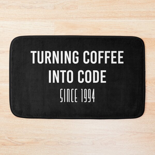 Item preview, Turning Coffee into code since 1994 designed and sold by Code  Monkeys.