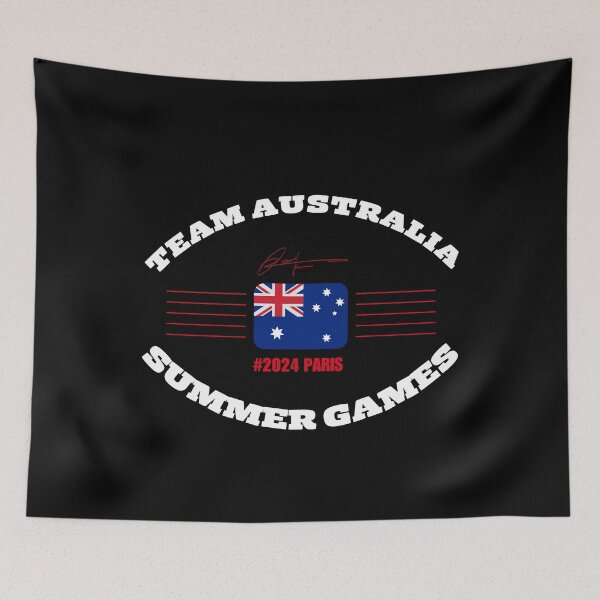 Item preview, Paris 2024 Team Australia  designed and sold by SportyVerse.