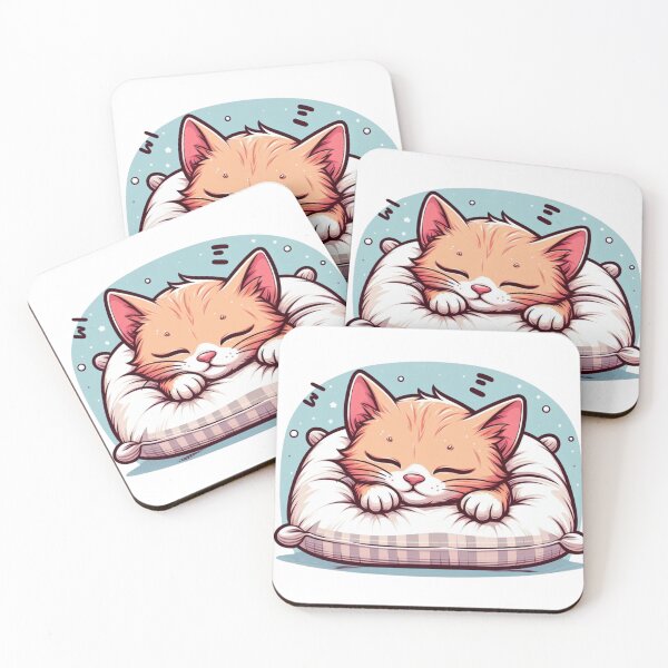 Item preview, Cute Sleeping Kitty designed and sold by Tomasz C.