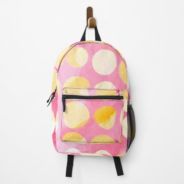 Item preview, Pink and Yellow Splotchy Dots designed and sold by AnimaliaStar.