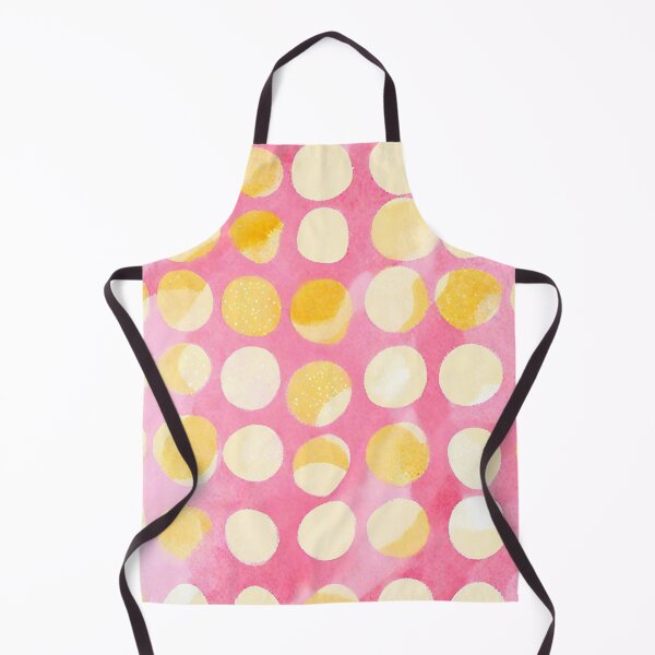 Item preview, Pink and Yellow Splotchy Dots designed and sold by AnimaliaStar.