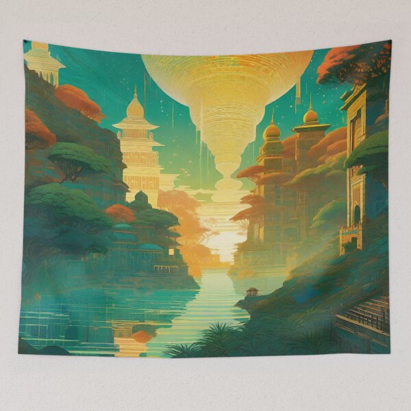 Item preview, Hanging gardens of Babylon designed and sold by Lachrymosa.