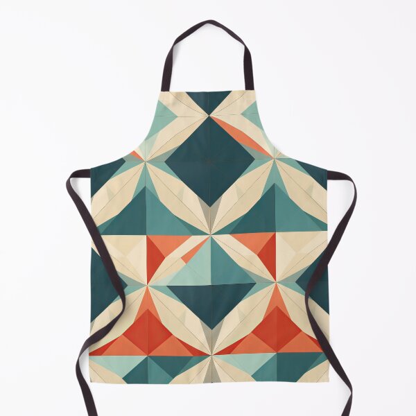 Item preview, Graphic Retro Kaleidoscope: Symmetrical Shapes in a Color Palette designed and sold by Piotrek0001.