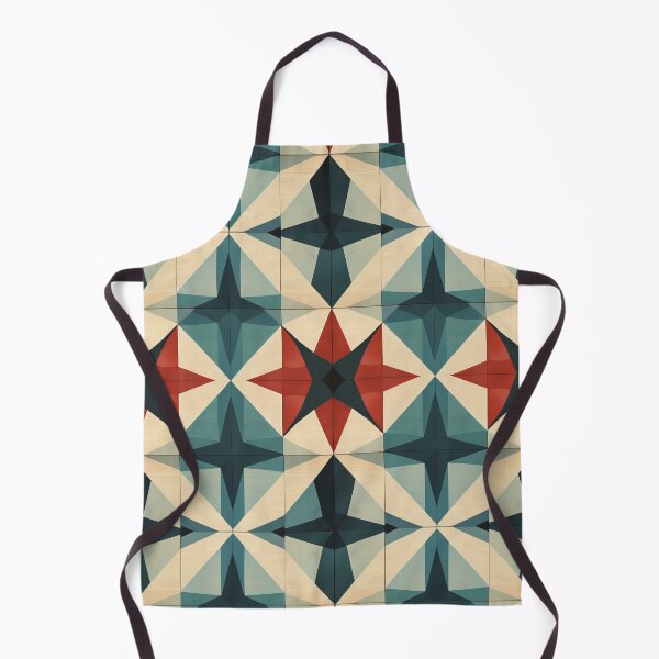 Item preview, Graphic Retro Kaleidoscope: Symmetrical Shapes in a Color Palette designed and sold by Piotrek0001.