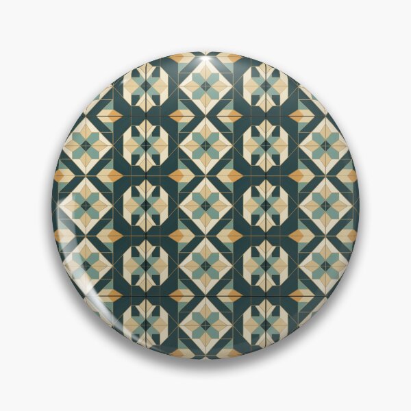 Item preview, Graphic Retro Kaleidoscope: Symmetrical Shapes in a Color Palette designed and sold by Piotrek0001.