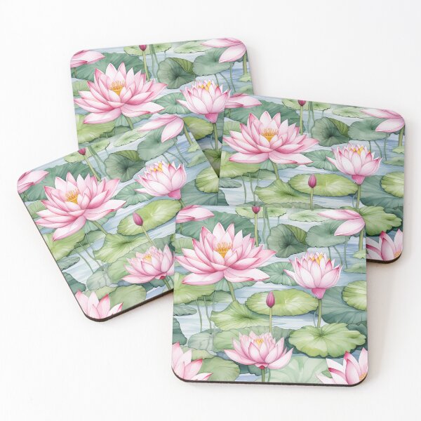 Item preview, Lotus Calm Elegance - Serene Floral Pattern designed and sold by EpicDesignsCo.