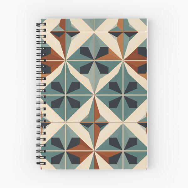 Item preview, Graphic Retro Kaleidoscope: Symmetrical Shapes in a Color Palette designed and sold by Piotrek0001.