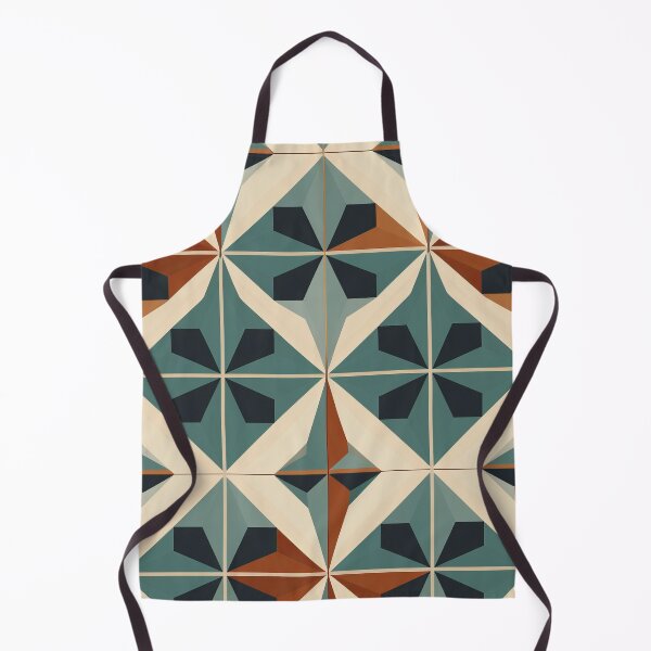 Artikelvorschau, Grafisches Retro-Kaleidoskop: Symmetrische Formen in einer Farbpalette entworfen und verkauft von Piotrek0001.