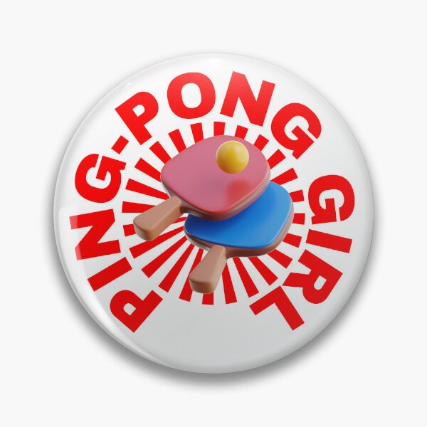 Item preview, Ping-Pong Girl - Sports Team Pingpong Player - Table Tennis designed and sold by Millusti.