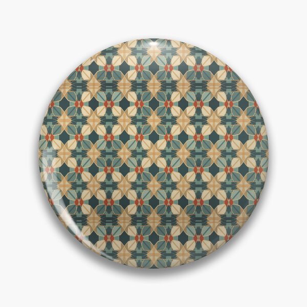 Item preview, Graphic Retro Kaleidoscope: Symmetrical Shapes in a Color Palette designed and sold by Piotrek0001.