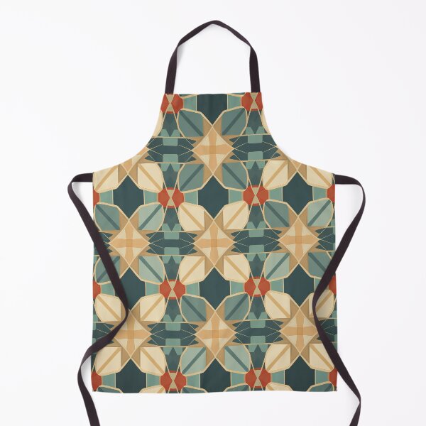 Item preview, Graphic Retro Kaleidoscope: Symmetrical Shapes in a Color Palette designed and sold by Piotrek0001.