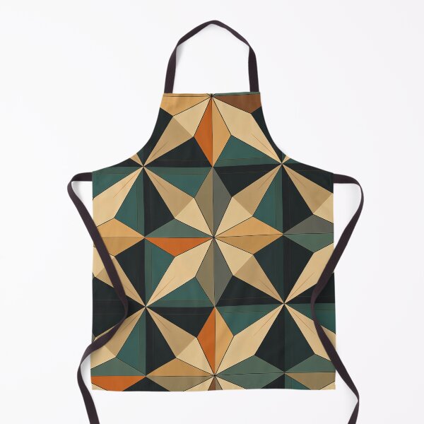 Item preview, Graphic Retro Kaleidoscope: Symmetrical Shapes in a Color Palette designed and sold by Piotrek0001.