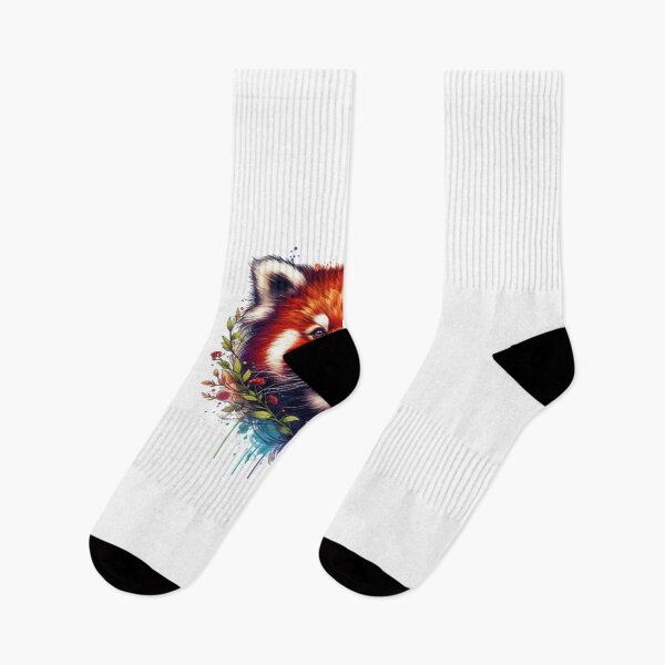 Item preview, Beautiful red panda with colorful background designed and sold by Marcoshop10.