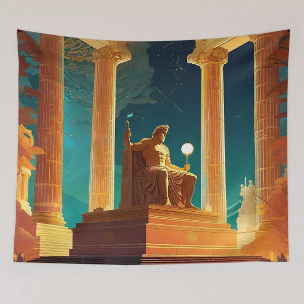 Item preview, Statue of Zeus at Olympia designed and sold by Lachrymosa.