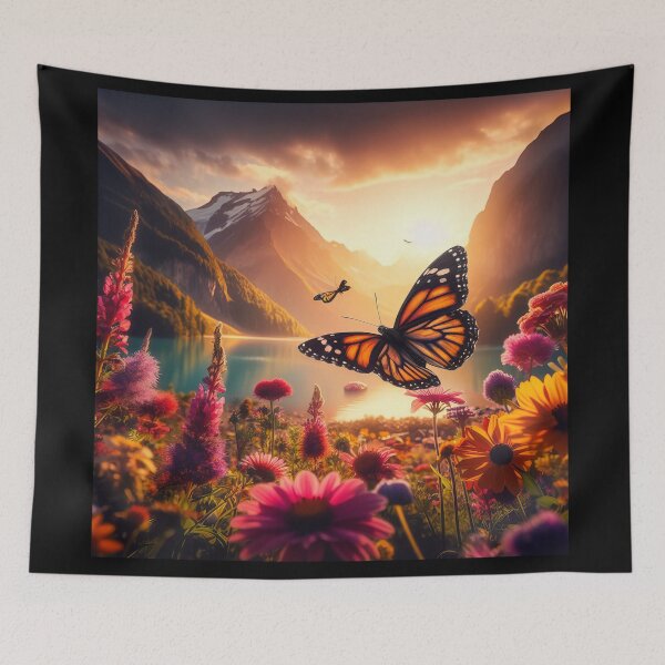 Item preview, Moonlit Mirage Butterflies' Celestial Dance designed and sold by Daniel Dudgeon.