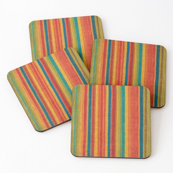 Item preview, Vertical Strap Velvet Pattern Design in Multi Color designed and sold by Md Rashid  Hasan.