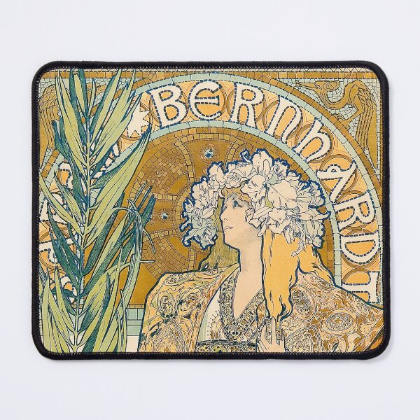 Item preview, Gismonda, (Sarah Bernhardt), by Alphonse Mucha. HIGH DEFINITION designed and sold by MINDTHECHERRY.