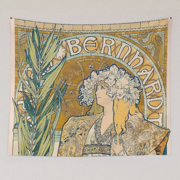 Item preview, Gismonda, (Sarah Bernhardt), by Alphonse Mucha. HIGH DEFINITION designed and sold by MINDTHECHERRY.