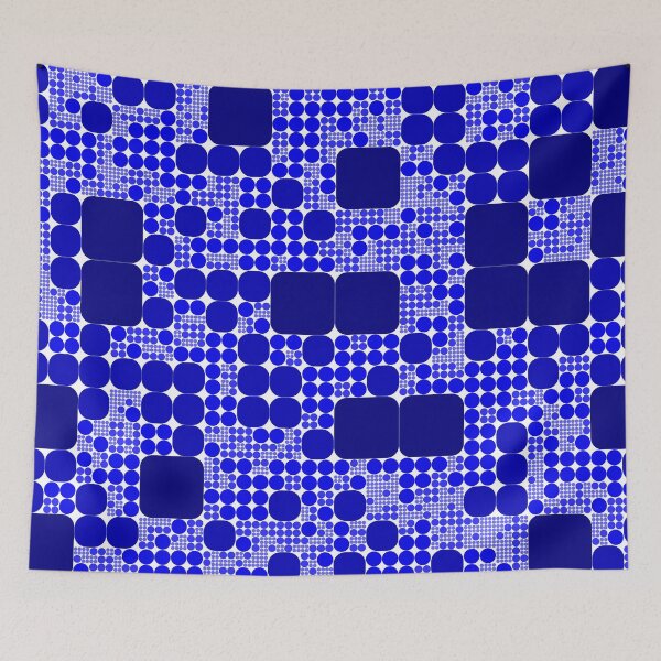 Item preview, block grid dots and spots pattern designed and sold by paruraj.