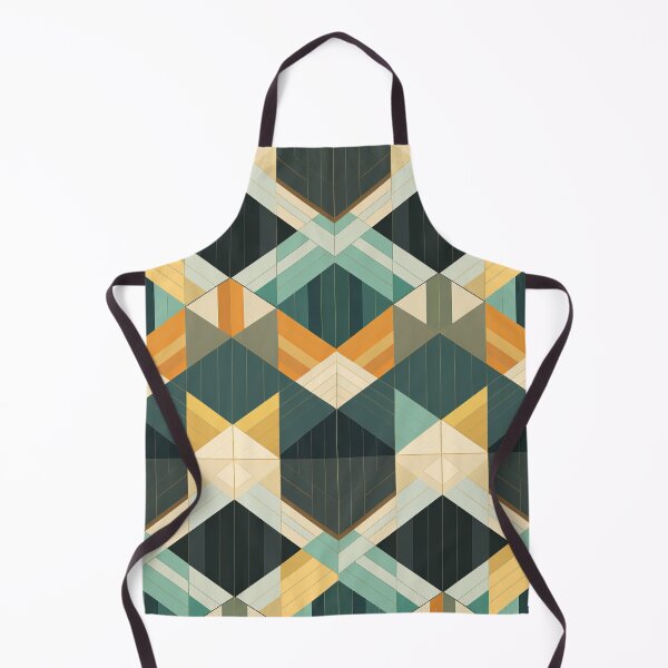 Item preview, Graphic Retro Kaleidoscope: Symmetrical Shapes in a Color Palette designed and sold by Piotrek0001.