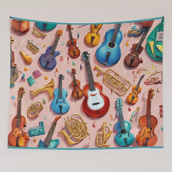 Item preview, Instruments on the floor - Jigsaw Puzzles designed and sold by LTI-Stickers.