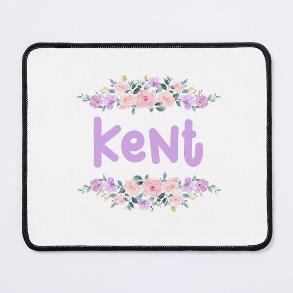 Item preview, Purple Flower Kent Name Label designed and sold by NormadWorld.