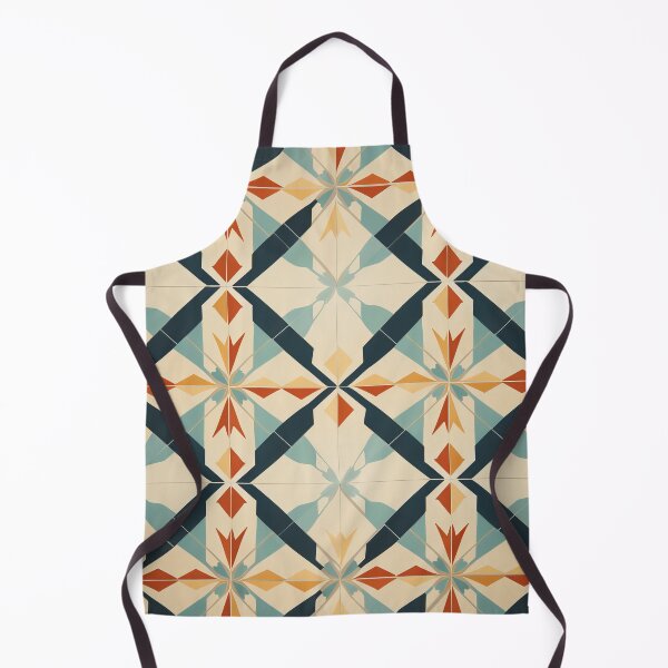 Item preview, Graphic Retro Kaleidoscope: Symmetrical Shapes in a Color Palette designed and sold by Piotrek0001.