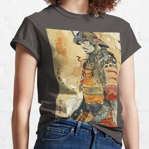 Anime Japanese Warrior T-Shirts for Sale