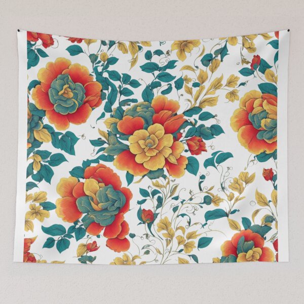 Item preview, Seamless Flowers Repeating Patterns designed and sold by Uday24.
