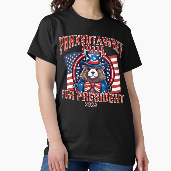 Item preview, Punxsutawney Phil For President US Election Campaign designed and sold by ZeptepiTrends.