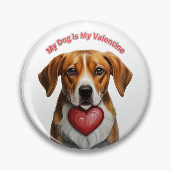 Item preview, My dog is my valentine designed and sold by byRobertsoN.