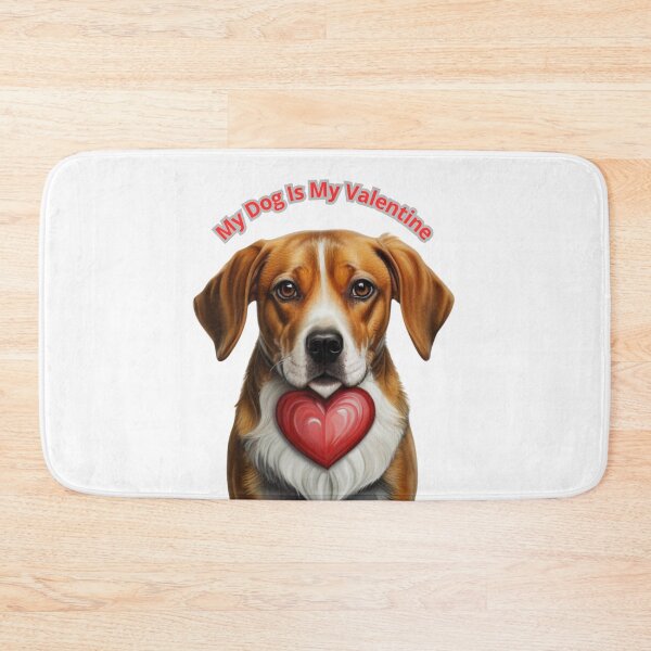 Item preview, My dog is my valentine designed and sold by byRobertsoN.