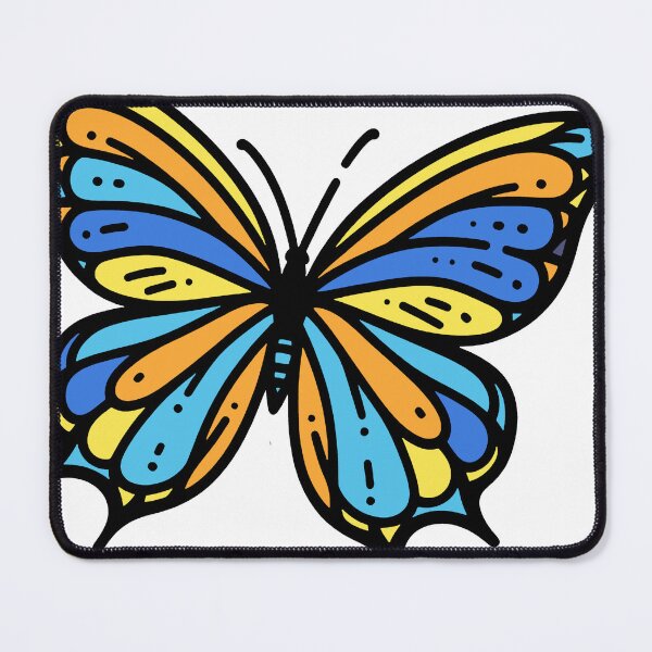 Item preview, Blue-Yellow Butterfly designed and sold by AdamMuranski.