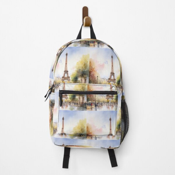 Item preview, Old Parisian Soul - Timeless Eiffel Tower Watercolor Keepsake designed and sold by Silver Medal.
