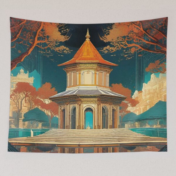 Item preview, Mausoleum at Halicarnassus  designed and sold by Lachrymosa.