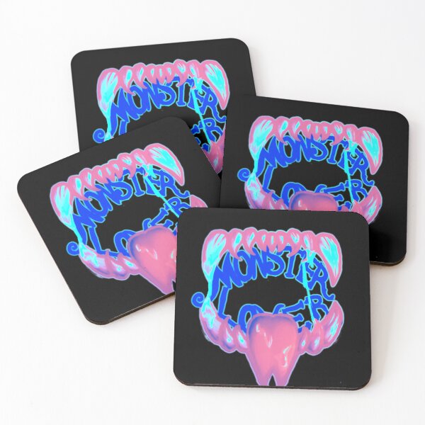 Item preview, Monster Lover, Pink and blue designed and sold by ArleesArt.