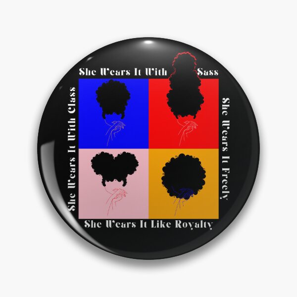 Item preview, She Wears it with sass... Afro Hair Art designed and sold by AJdodd.