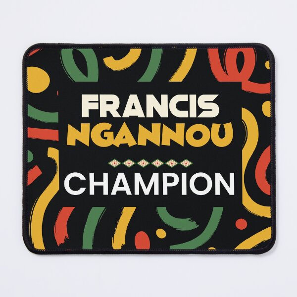 Item preview, FRANCIS NGANNOU - Champion - Cameroon Home of Brave designed and sold by AfricArt237.