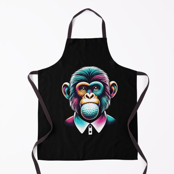 Item preview, Golfball Monkey designed and sold by LoviDesign.