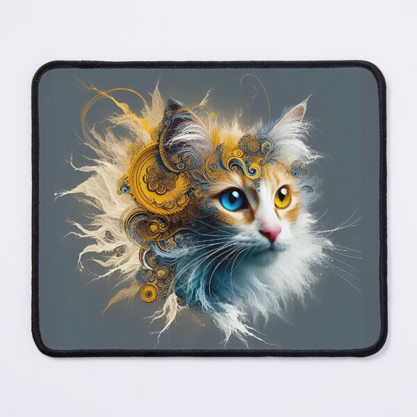 Item preview, Duchamp's Feline Canvas designed and sold by BastKittyStore.