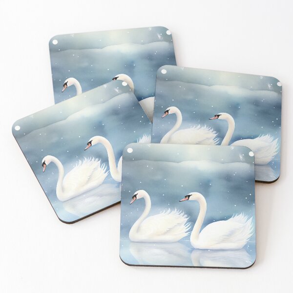 Item preview, Swan Wonderland designed and sold by cute-animals99.