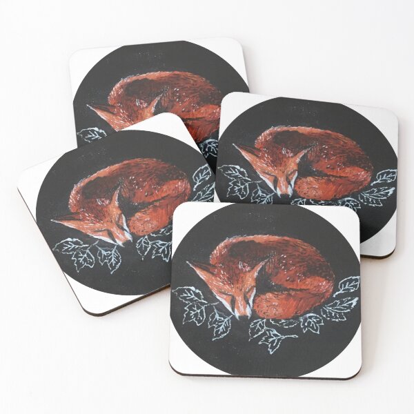 Item preview, Whimsical Sleeping Fox designed and sold by marahhoma.