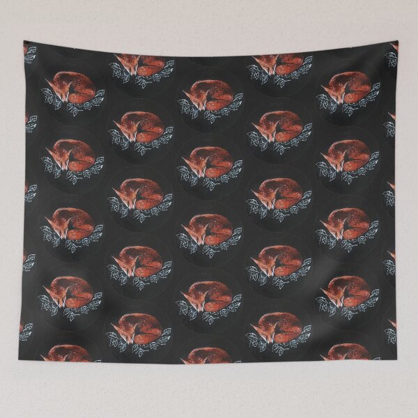 Item preview, Whimsical Sleeping Fox designed and sold by marahhoma.