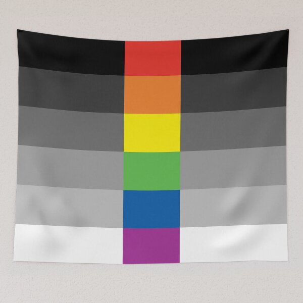 Item preview, Heteroflexibility six stripe flag designed and sold by Danler.