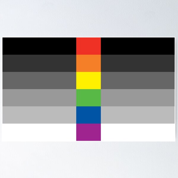 Item preview, Heteroflexibility six stripe flag designed and sold by Danler.