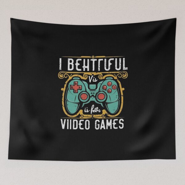 Item preview, V Is For Video Games Classic  I AM BESTRIFUL  Everything  6  is fave  VIDEO GAMES designed and sold by Shopdriss.