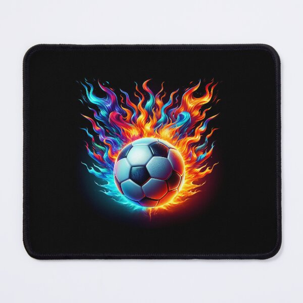 Item preview, Burning Football Soccer designed and sold by LoviDesign.
