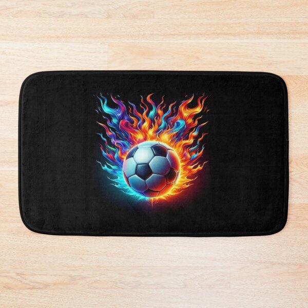 Item preview, Burning Football Soccer designed and sold by LoviDesign.